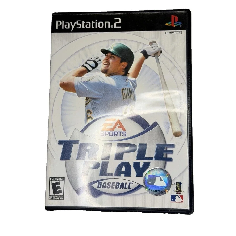 Triple Play Baseball PlayStation 2 PS2 Video Game Complete MLB Sports Case Manua